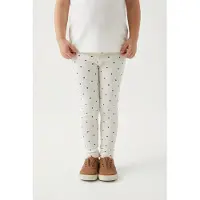 Lil´ Atelier Leggings 'NMFGAGO Lil' röd / vit