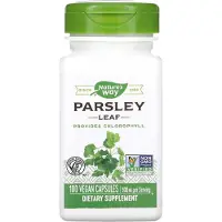 Nature'S Way , Parsley Blad, 100 Vegan Kapslar (450 mg per Capsul)