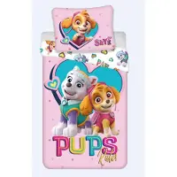 Paw Patrol Pups Rule bäddset 140x200cm, 70x90 cm