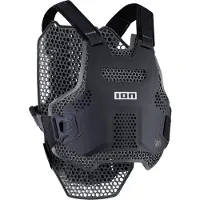 iON - MTB-skydd - Chest Protector Arcon HD Pro Black för Unisex - Storlek S/M - Svart