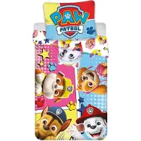 Paw Patrol Comic sängkläder för barn 100×135 cm, 40×60 cm