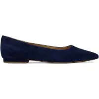 Ralph Lauren Ballerina 'LONDYN-FLATS-BALLET' marinblå