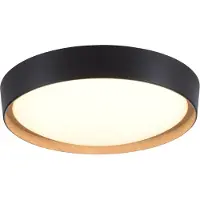 JUST LIGHT LED taklampa Emilia, dimbar, Svart, Vardagsrum / matsal, Metall, Modern, LED-taklampa