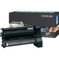 Lexmark Tonerkassett gul 6.000 sidor return