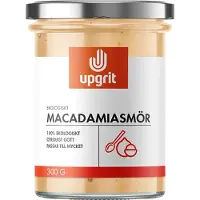 Upgrit Macadamiasmör EKO 300 gram