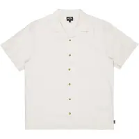 Billabong - Skjortor - Vacay Linen SS Shirt Off White för UnisexBomull - Storlek M - Vit
