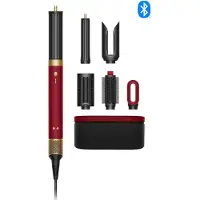Dyson Airwrap Co-Anda2x Multi-Styler Och Hårfön - Straight+Wavy (Red Velvet/Gold)
