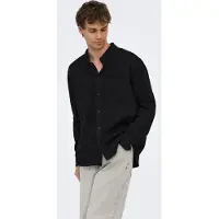 Only & Sons Skjorta 'ONSORSON' svart denim