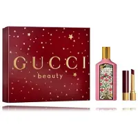Gucci Flora Gorgeous Gardenia EDP 50 ml + läppstift 509 Rouge De Beauté Brillant 1,8 g