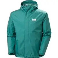 Helly Hansen Seven J, Regnjacka, Herr, Grön
