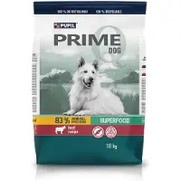PUPIL Prime Rik På Nötkött Med Grönsaker Hundfoder 10 Kg