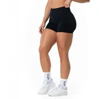 Relode Aura Seamless Scrunch Shorts - Black