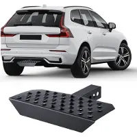 Vevor Dragkrok för 5 cm fäste, stark stålkonstruktion med 165 kg lastkapacitet, bakre stötfångarskydd med låsstift, universell passform för lastbil, SUV, pickup, släpvagn