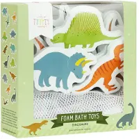A Little Lovely Company Badleksaker - 14 st. - Dinosaurs - - One Size - Badleksaker