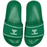 Hummel Strandsandaler - Pool Slide Jr - Grön/Vit - - 24 - Strandsandal