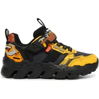 SKECHERS Sneaker 'MEGA-FLEX LITE TUFF' brun / gul / grå / svart