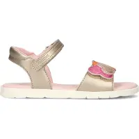 Geox Platta sandaler J SANDAL JOYFOOT GIR flickor - Guldfärgad - 33