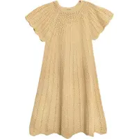 Hanevild Klänning - Stickad - Atmosfär - Italien Straw - - 98/104 - Klänning