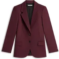 Tommy Hilfiger Relaxed Fit Wool Blend Blazer