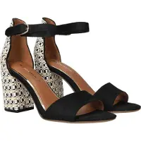 Tamaris Sandal beige / guld / svart / vit