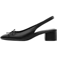 Pull&Bear Slingback pumps svart