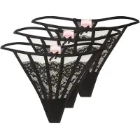 Hunkemoller String 'Maxime' svart
