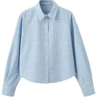 Mango Blus 'IRUYA' marinblå / ljusblå