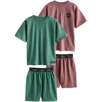 Next Pyjamas vass / magenta / svart