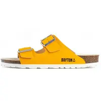 Bayton Pantolette 'Atlas' beige / gul / svart / vit
