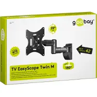 Goobay Easyscope Twin M 17 -42 Tv-fäste