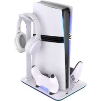 FIXED FIXPS5PS-MCS-BW, Dockningsstation, PlayStation 5 Slim, PlayStation 5 (2023) Slim, 215 mm, 360 mm, 280 mm