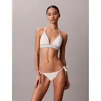 Calvin Klein Halter Triangle Bikini Top CK Icon