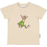 Geggamoja T-shirt Pettson och Findus Beige - 122/128