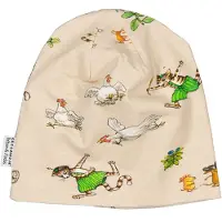 Geggamoja Mössa Pettson och Findus Beige - XS 1-2 år