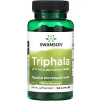 Swanson Health Innehåller Triphala, Amla, Behada, Harada, 500 mg, 100 kapslar