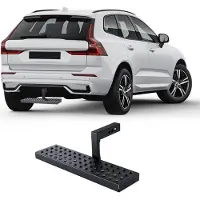 Vevor Dragkrok för 5 cm fäste, stark stålkonstruktion med 165 kg lastkapacitet, bakre stötfångarskydd med låsstift och stabilisator, universell passform för lastbil, SUV, pickup, släpvagn