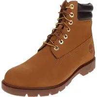 Timberland för män. TB1A27TP2311 6 Inch Lace Up Boot bruna läderstövlar (41.5 W), Hud, Karta, Nyckelband, Casual