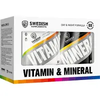 Swedish Supplements Vitamin &amp; Mineral Complex, 2 x 120 kapslar