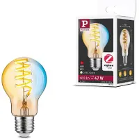 Paulmann 29155 Home LED-lampa E27 EEK: G (A - G) 7.5 W Varmvit till kallvit Guld