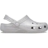 Crocs Träskor Classic Glitter Clog kvinnor - Silver - 39 / 40