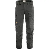 Fjall Raven - Vandringskläder - Vidda Pro Lite Zip Off Trousers M Dark Grey för UnisexBomull - Storlek L - Grå