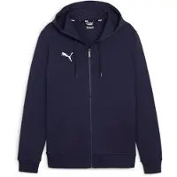 Puma Luvtröja teamGOAL Casuals Full Zip - Navy/White, storlek 3XL