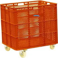 Softee Pu Korg Med Hjul