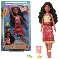 Mattel Swimming Moana Disney Princess Docka