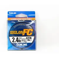 Sunline Fluorocarbon-förfång Siglon FC 100% 30m 2,4lb Diameter 0,128mm (8111 ren