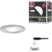 Paulmann 92335 Nova LED-inbyggnadsbelysning GU10 4.9 W Järn (borstad)