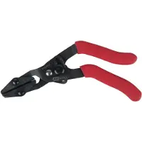 Ks Tools 115.5012 Steglös klämtång vinklad, Ø 20,0 mm