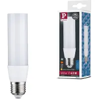 Paulmann 29059 LED-lamp EEK F (A - G) E27 Stavform 5.5 W Varmvit (Ø x H) 38 mm x 142 mm 1 st