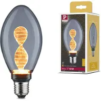 Paulmann 28883 LED-lamp E27 Kronljusform 3.5 W = 10 W Guld (Ø x H) 75 mm x 164 mm 1 st
