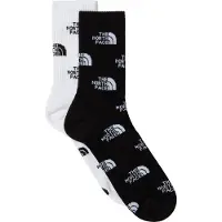 The North Face Everyday Crew Logo Socks - 2p TNF Black/TNF White